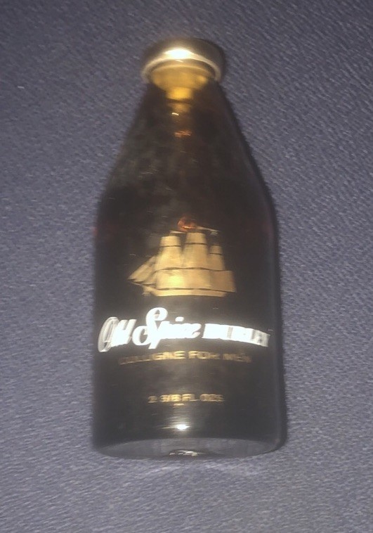 Old Spice Burley Cologne Vintage Brown Bottle 2 3/8 Fl Oz-Half Evaporated  Old Spice Burley Cologne Vintage Brown Bottle 2 3/8 Fl Oz-Half Evaporated 