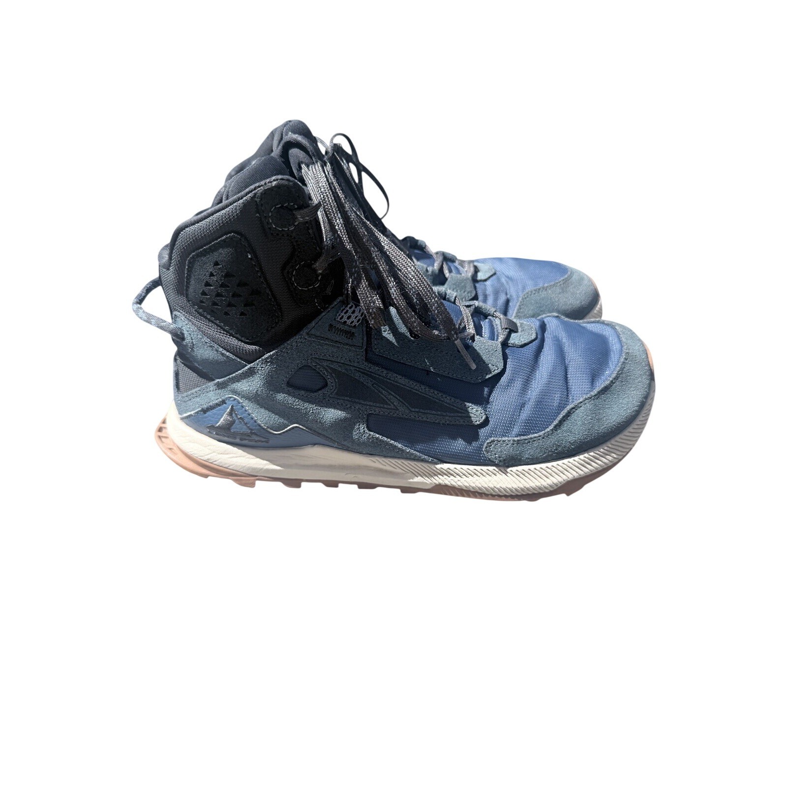 Altra Lone Peak Hiker 2 Boots Mens Size 8.5 Blue Suede Hiking Zero Drop Altra Lone Peak Hiker 2 Boots Mens Size 8.5 Blue Suede Hiking Zero Drop