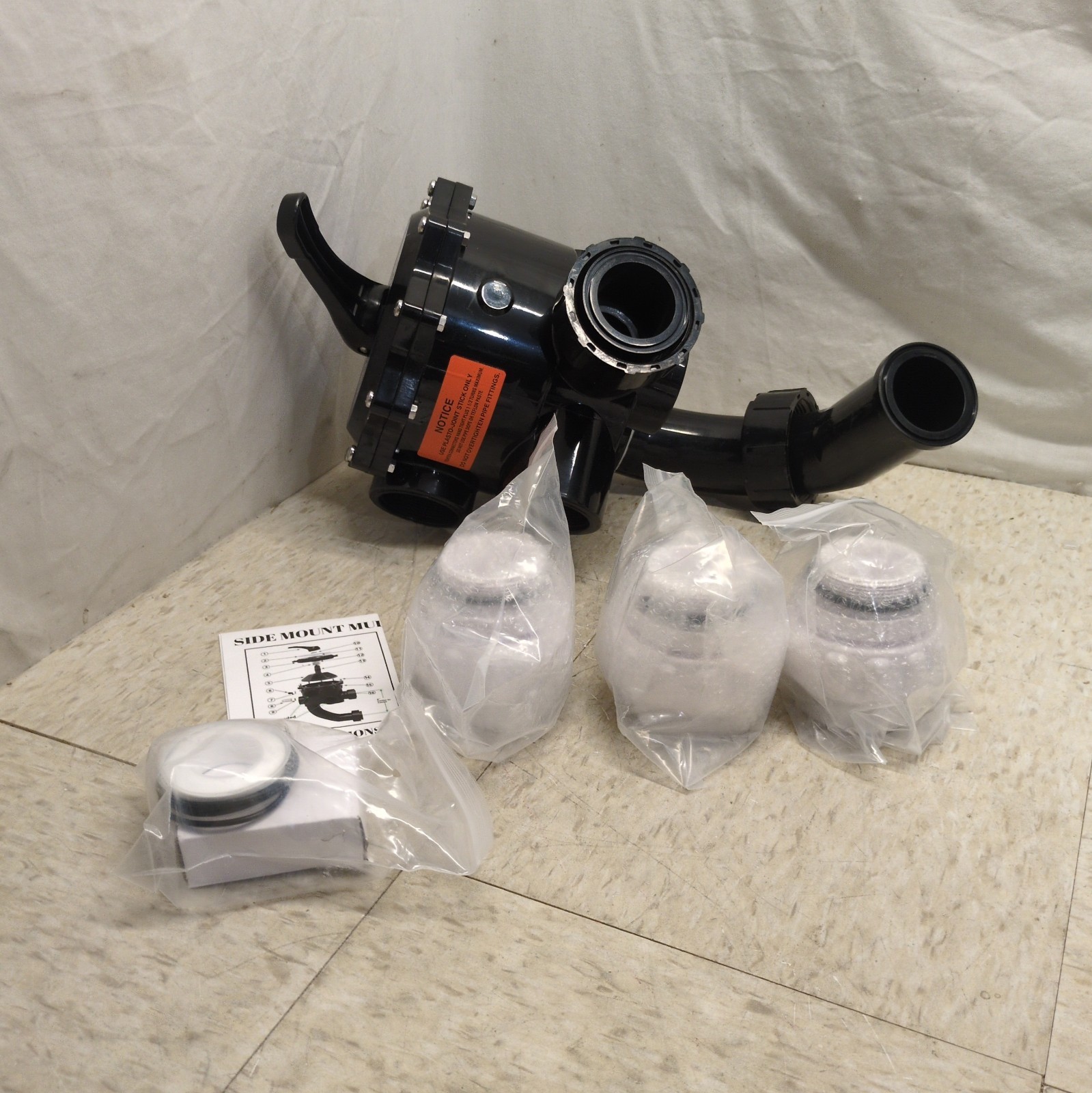 A0553645 2” Side Mount Multiport Valve Kit For Jandy DEL48 DEL60 6 Position A0553645 2” Side Mount Multiport Valve Kit For Jandy DEL48 DEL60 6 Position