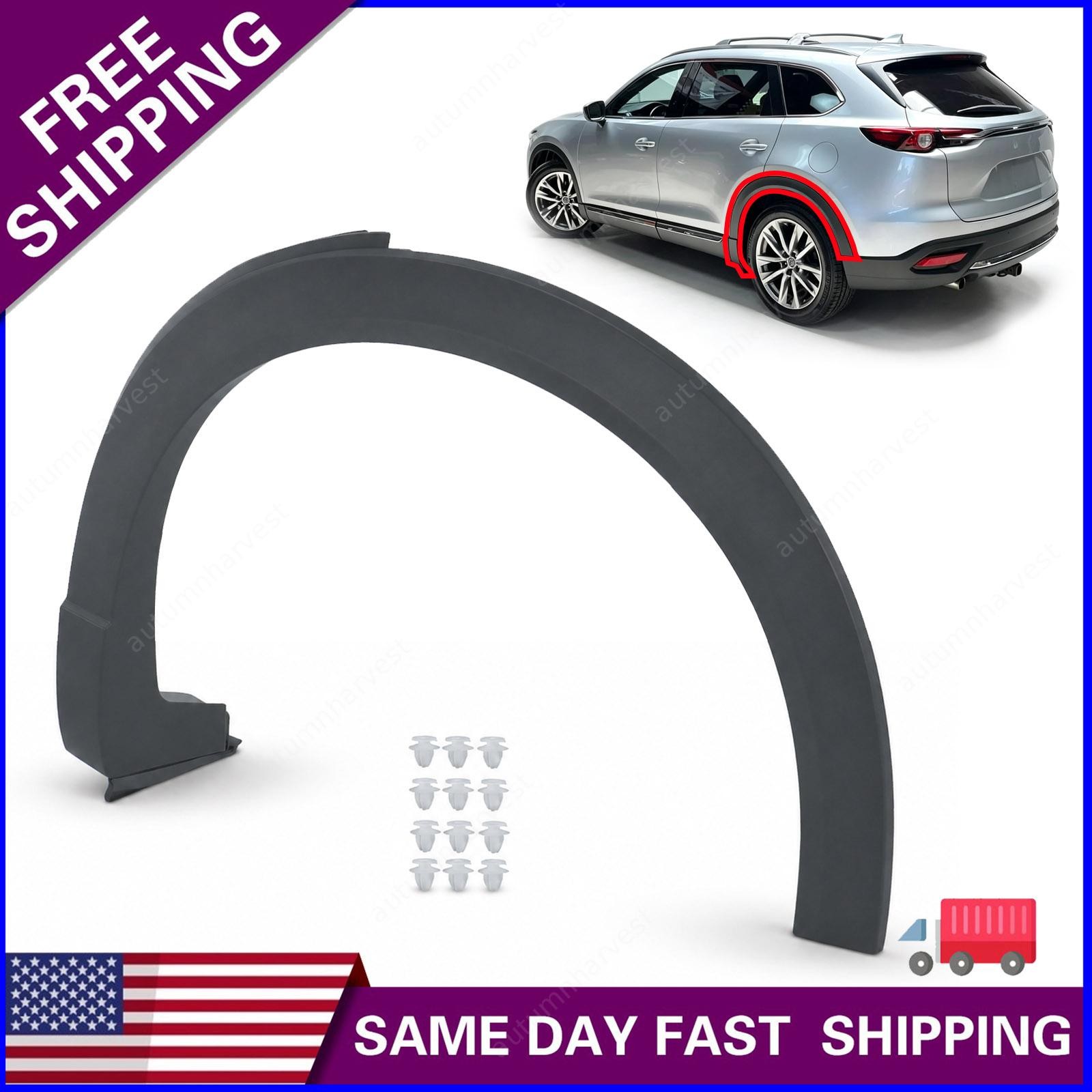 Fender Flare Wheel Opening Molding Rear Left Fit 2016-2023 Mazda CX-9 TK4851W60H