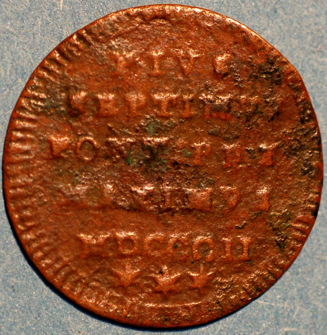 Italian States PAPAL STATES Quattrino 1802 KM# 1264 Italian States PAPAL STATES Quattrino 1802 KM# 1264