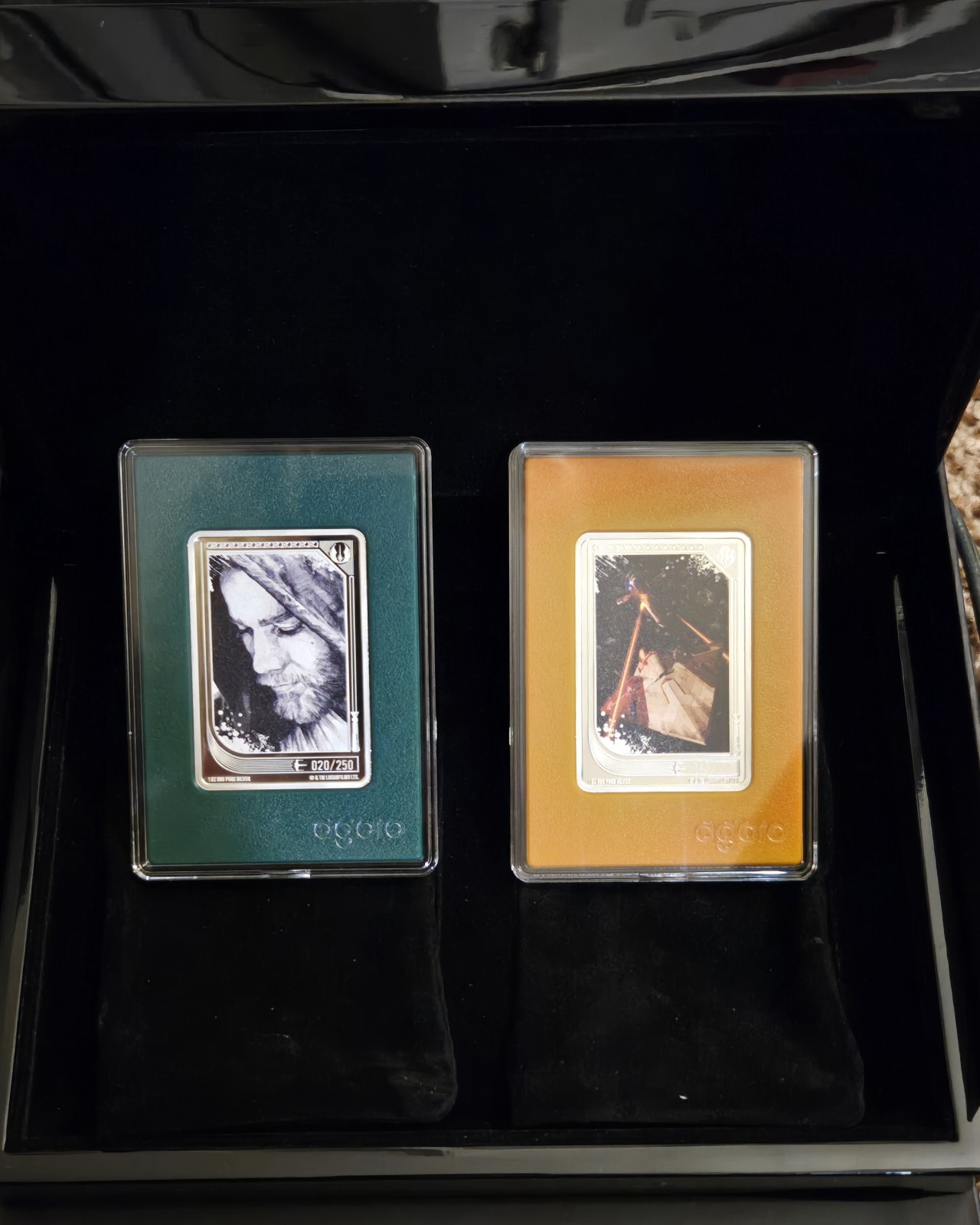 Agoro 2026 Star Wars 2 One Oz Trading Coins Box & Papers Obi Wan Kenobi Agoro 2026 Star Wars 2 One Oz Trading Coins Box & Papers Obi Wan Kenobi