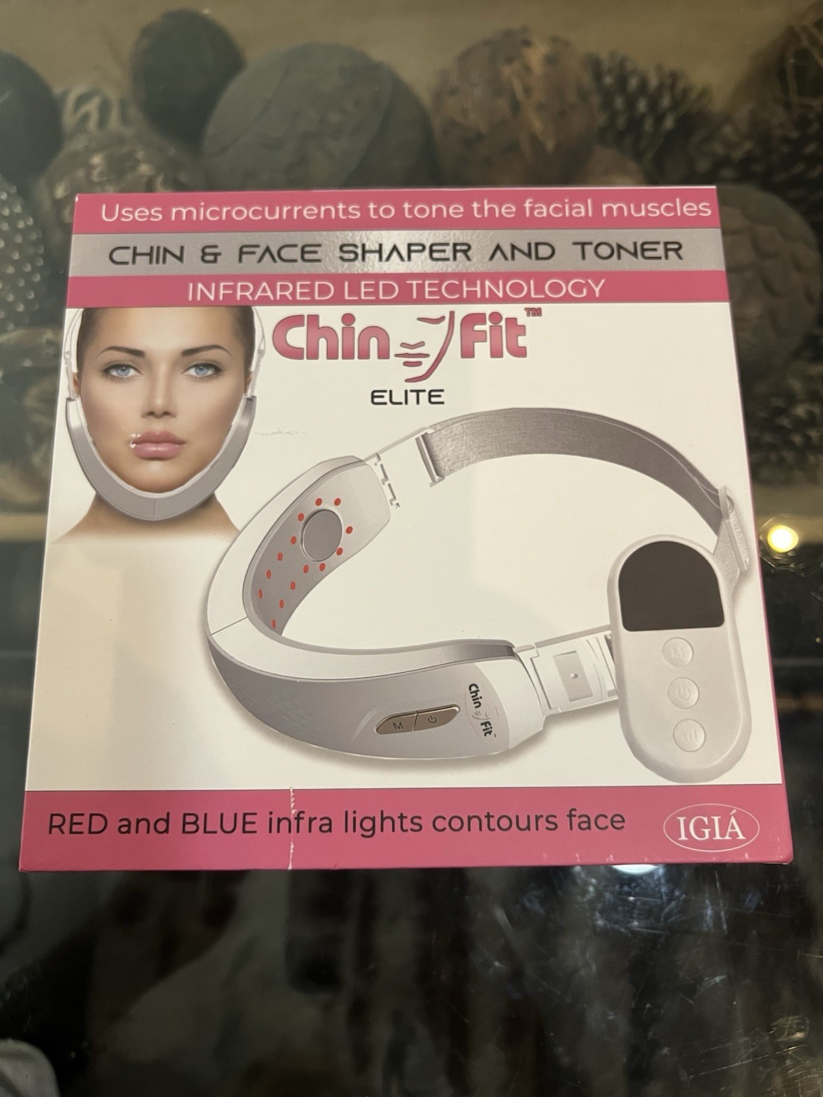 Electric V-Face Shaping Massager 6 Mode EMS Face Massager Light V Face Jaw Chin