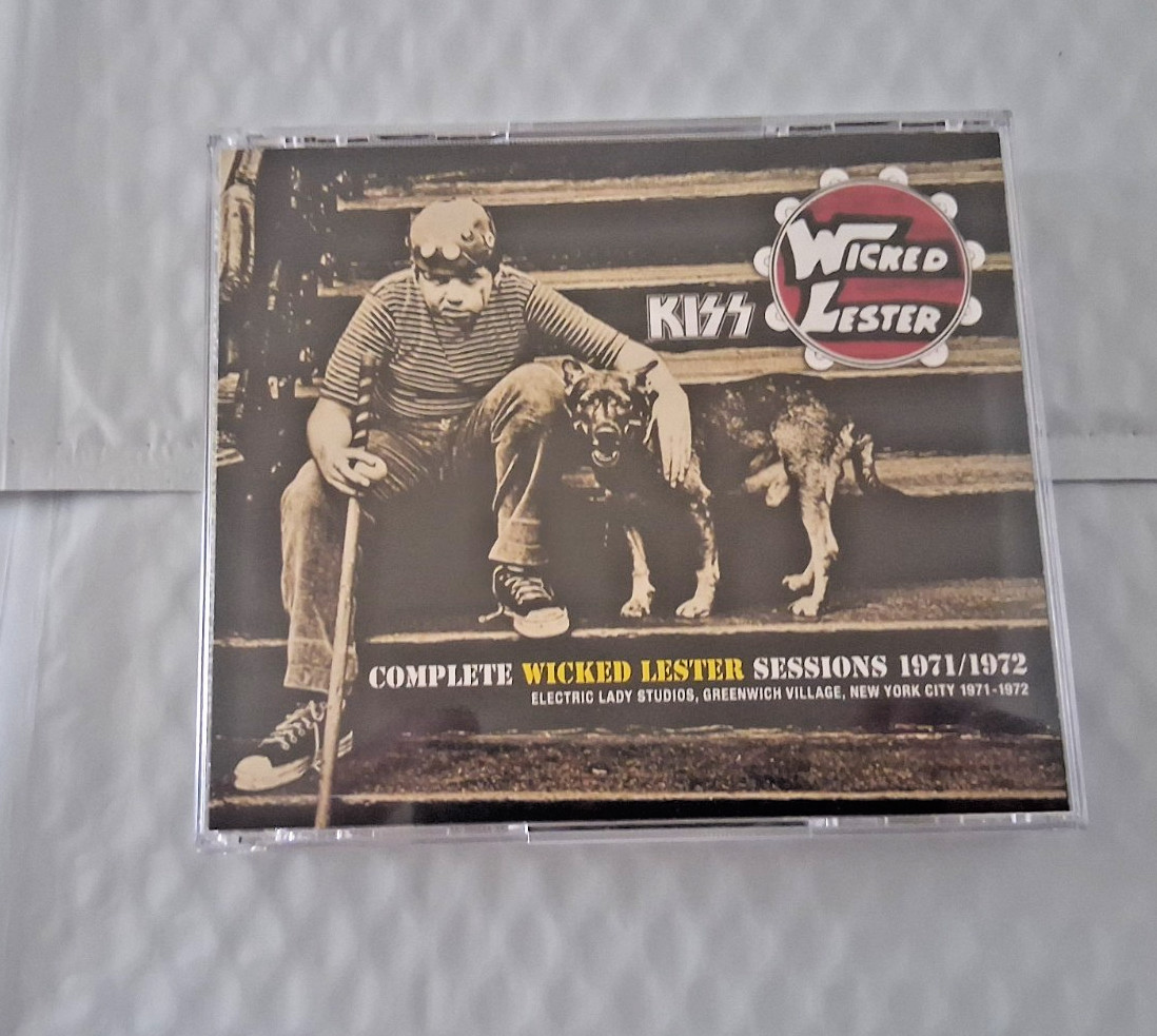 KISS - COMPLETE WICKED LESTER SESSIONS 1971/1972 (3 x CD)  - RARE JAPANESE CD