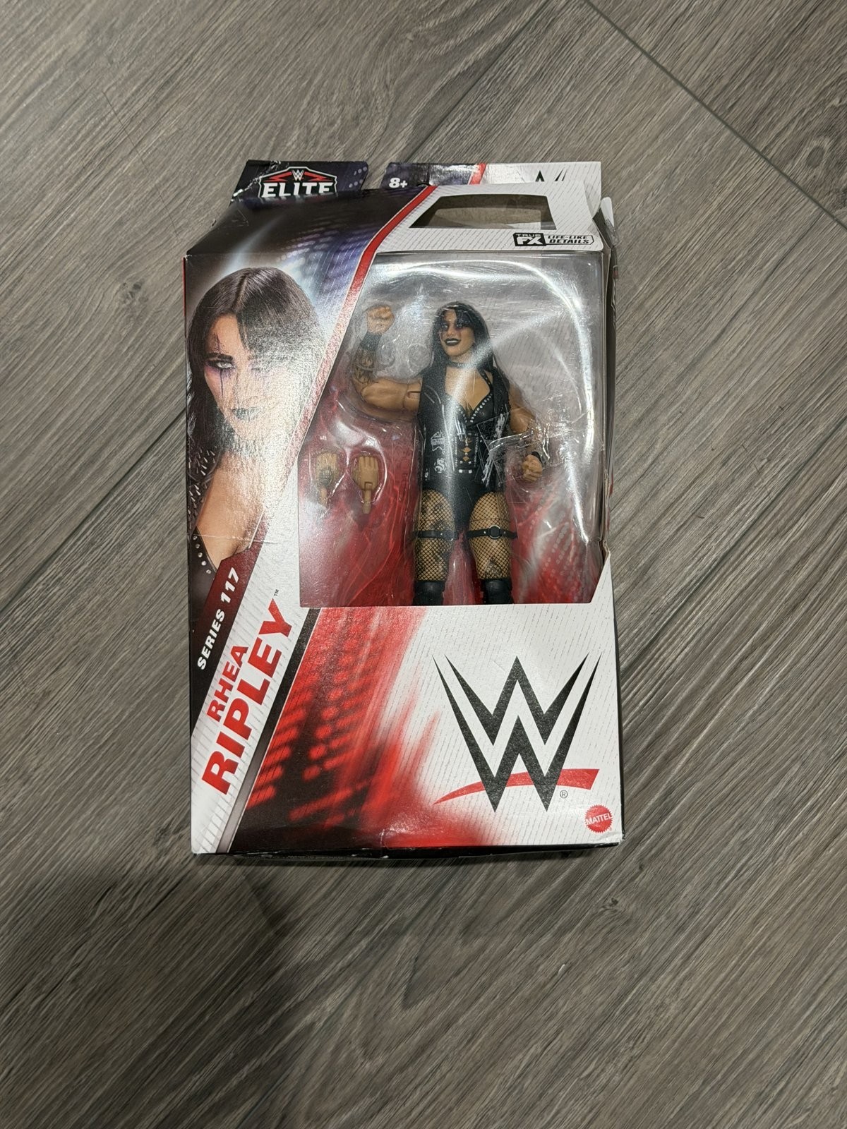 WWE Elite Collection Series 117 Rhea Ripley Action Figure Mattel Damaged Box WWE Elite Collection Series 117 Rhea Ripley Action Figure Mattel Damaged Box