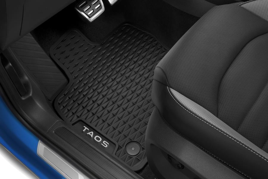 2022-2026 Volkswagen Taos All Weather Rubber OEM Floor Mats Set - BRAND NEW