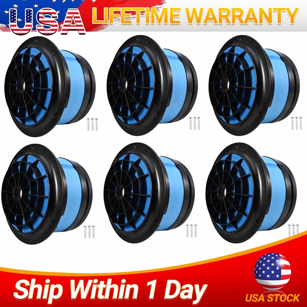 6 X Air Filter P548070 For Freightliner M2 112/106 FL70/FS65 P607955