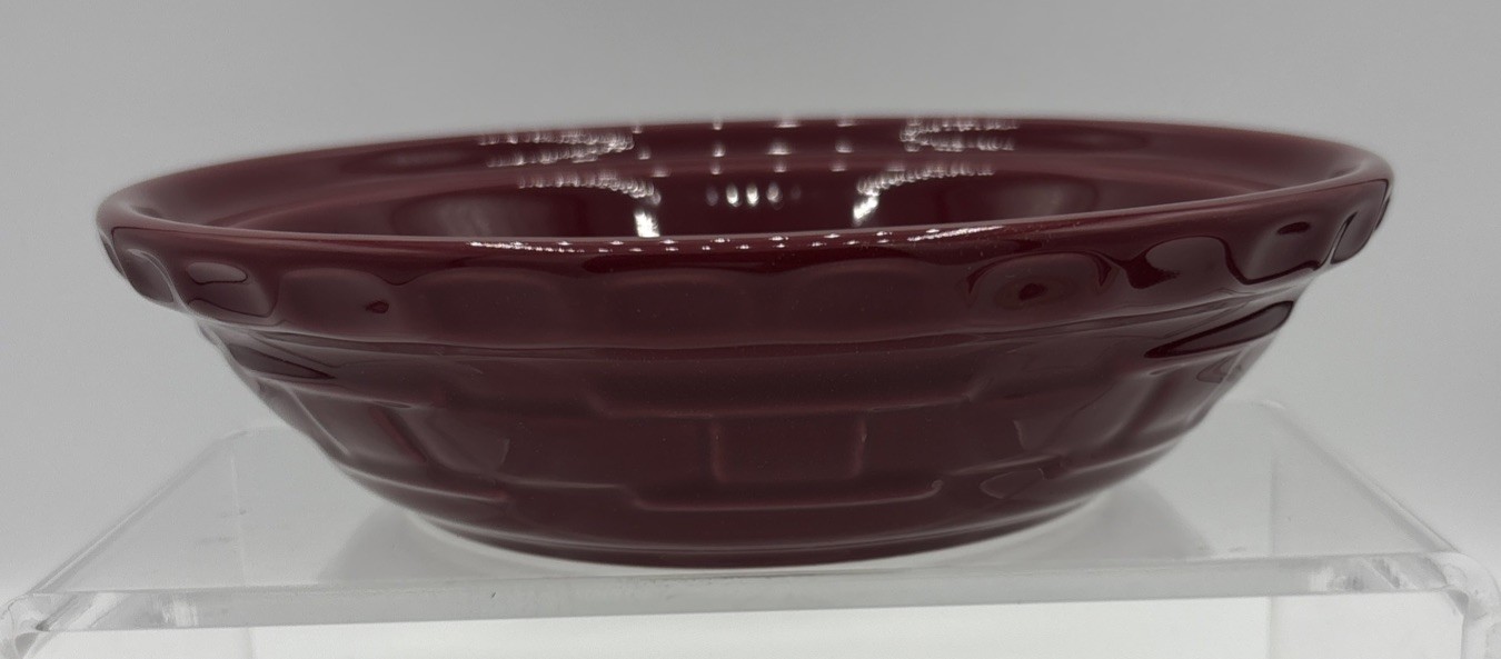 Longaberger Pottery 6” Paprika Pie Plate New In Box Longaberger Pottery 6” Paprika Pie Plate New In Box
