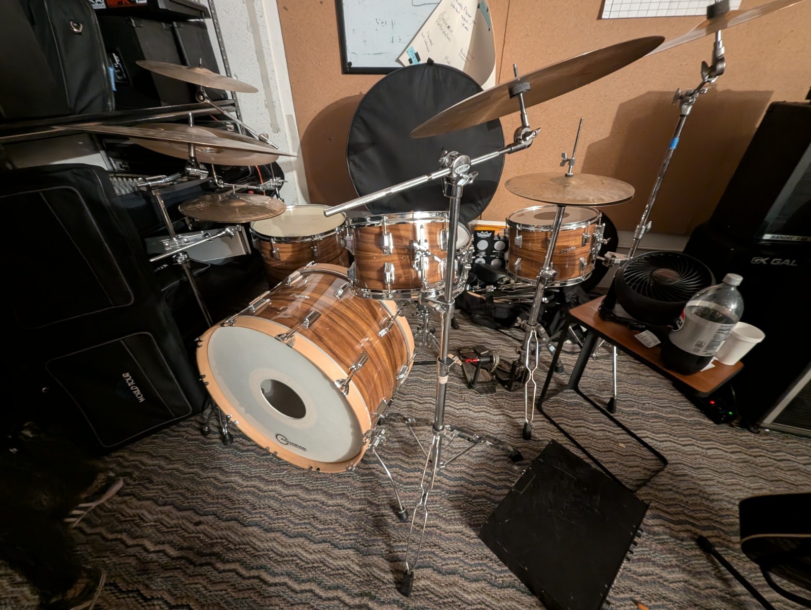 Rogers 4-Piece Wood Acoustic Drum Kit (Shell Pack Only) Rogers 4-Piece Wood Acoustic Drum Kit (Shell Pack Only)