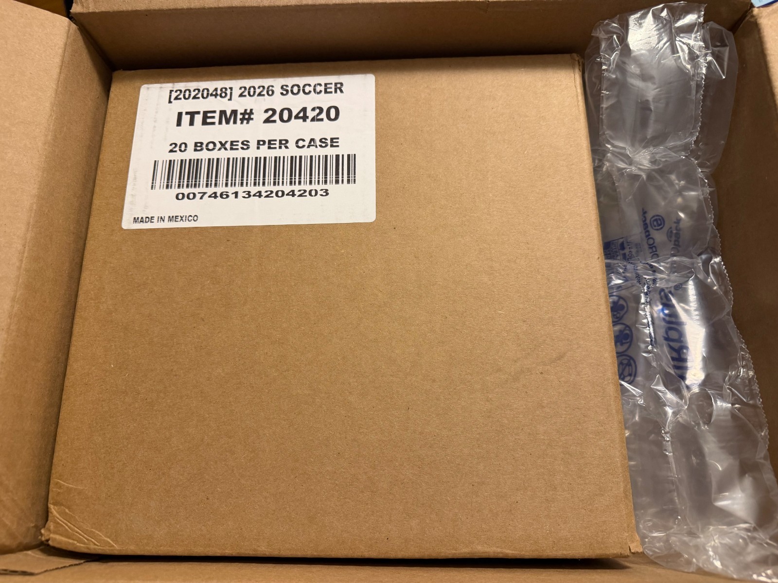 2026 Panini Donruss NWSL Women\'s Soccer Debut Hobby 20 Box Sealed Case ~20 Autos