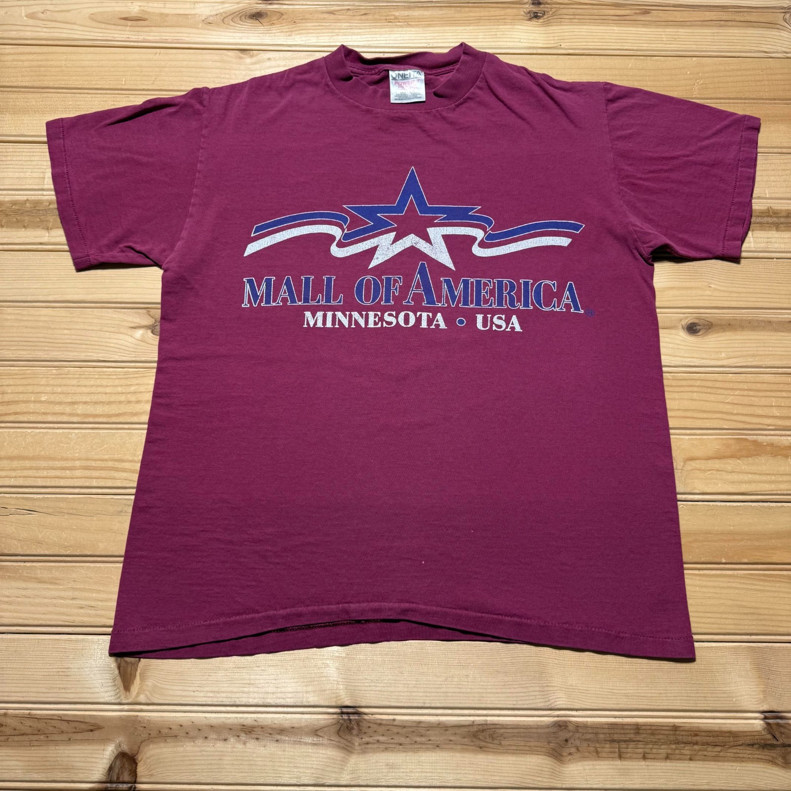 Vintage 90s Mall Of America Minnesota Bloomington Promo T-Shirt USA Made Medium