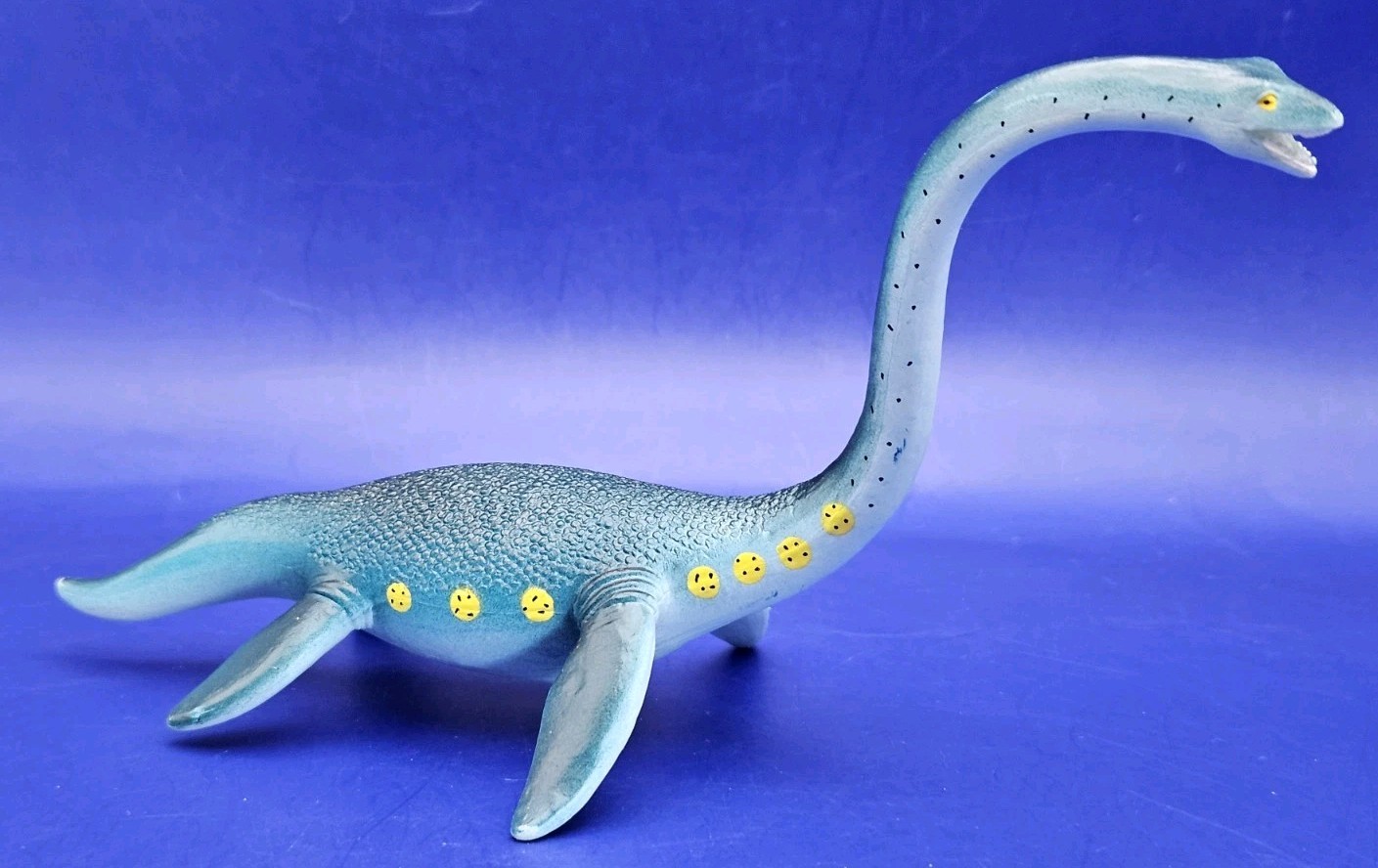 Vtg Geoworld Blue ELASMOSAURUS 7.5\