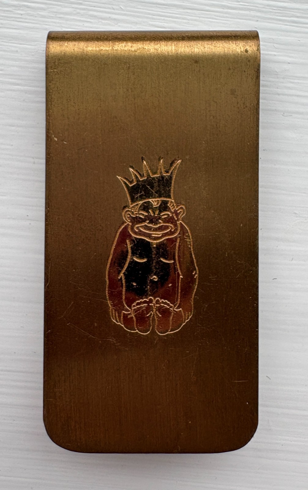 Rare BILLIKEN Royal Court of Jesters MONEY CLIP Vintage Rare BILLIKEN Royal Court of Jesters MONEY CLIP Vintage