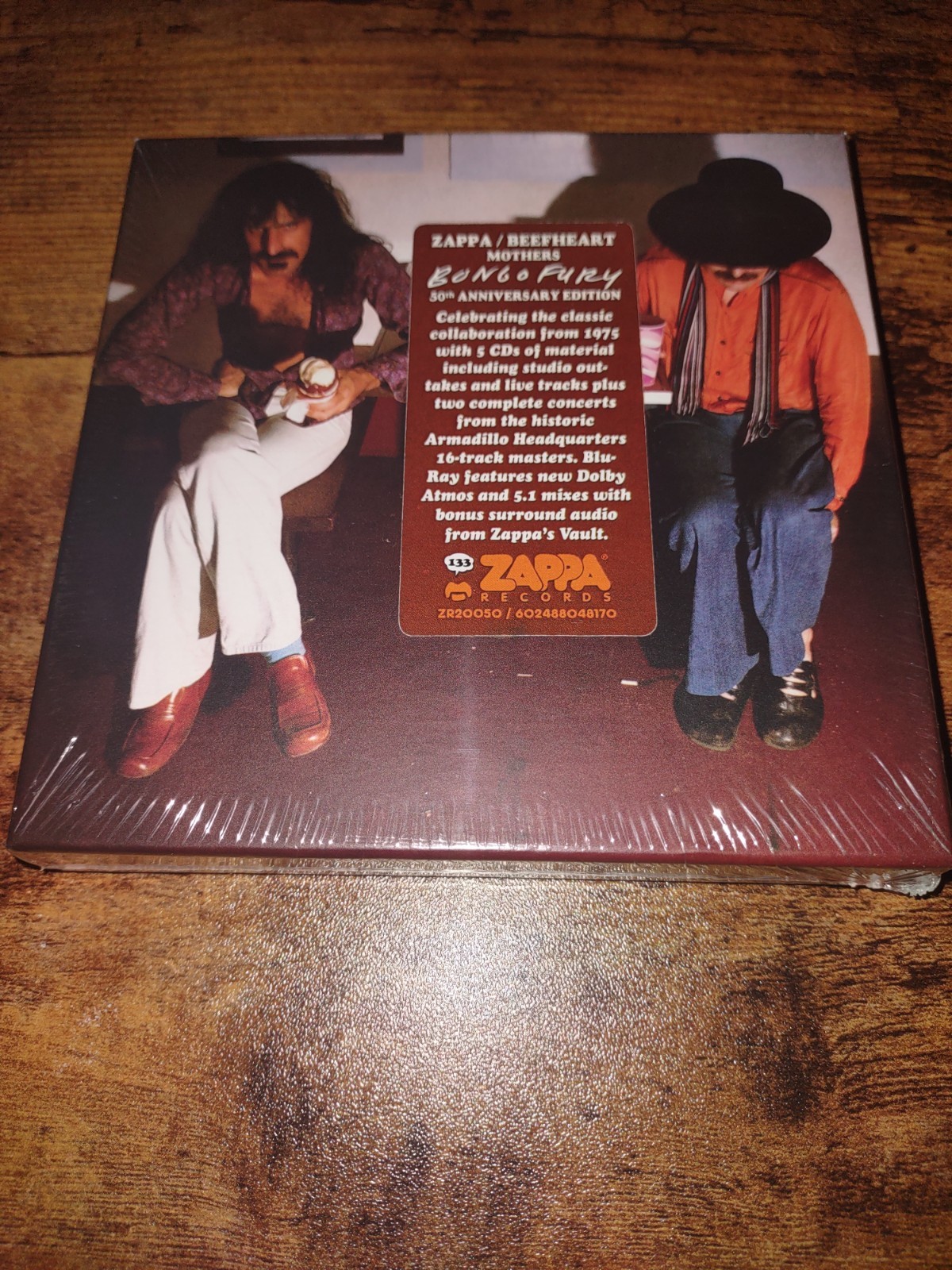Frank Zappa Bongo Fury 50th Anniversary Edition 5CD Blu-Ray New Sealed