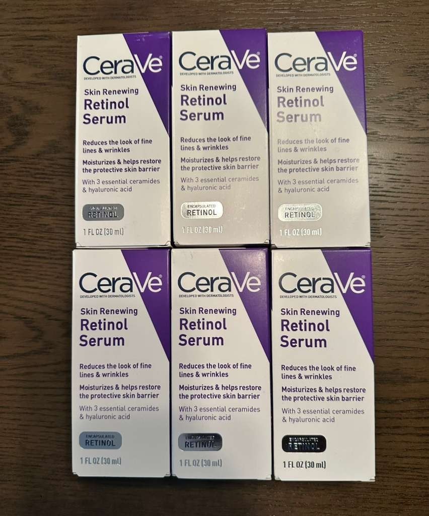 6 Pack Cerave Skin Renewing Retinol Serum 30ml 6 Pack Cerave Skin Renewing Retinol Serum 30ml