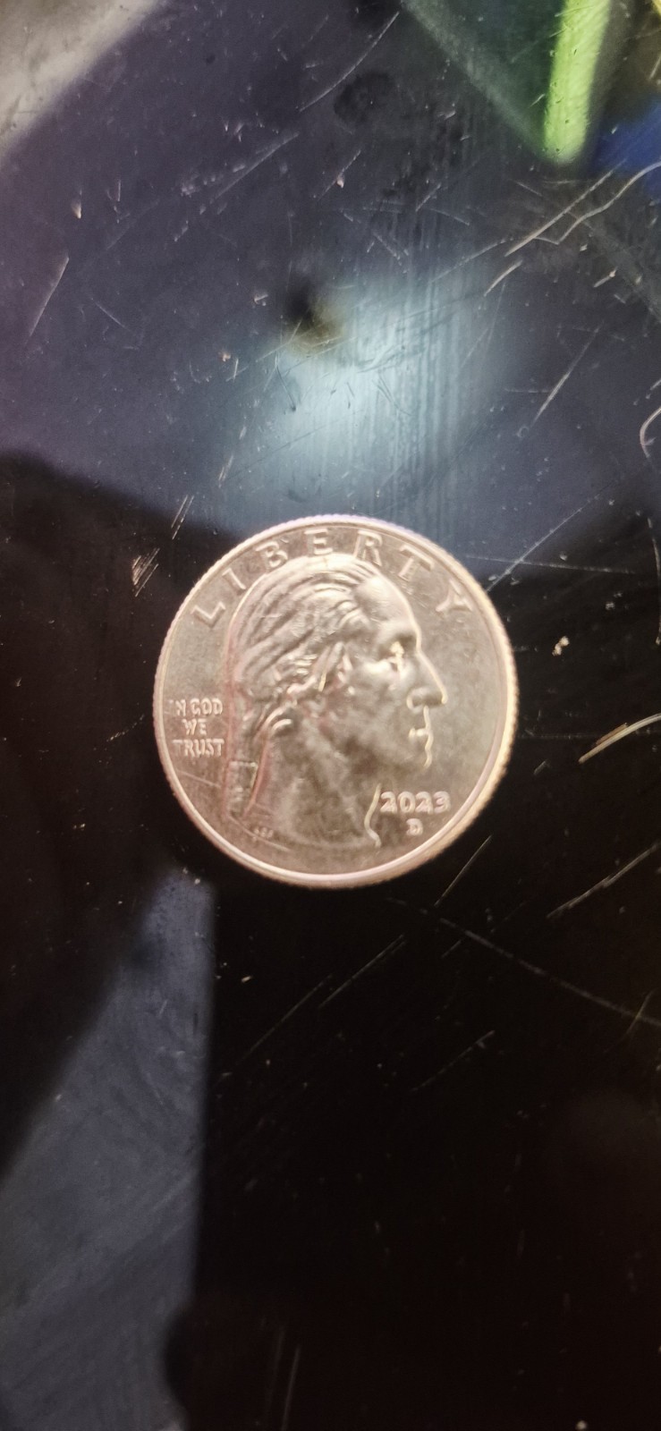 RARE 2023-D Spitting BessieTriple error COD SPIT WING QTR RARE 2023-D Spitting BessieTriple error COD SPIT WING QTR