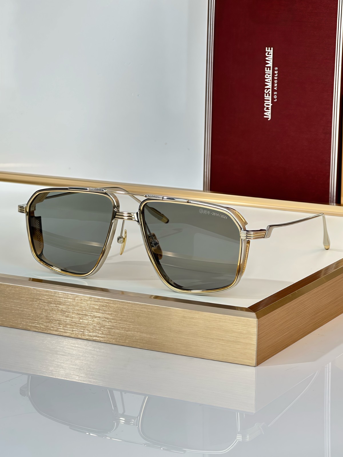 Jacques Marie Mage JAGGER 56‑16‑146 Square Sunglasses Urban Versatile Eyewear Jacques Marie Mage JAGGER 56‑16‑146 Square Sunglasses Urban Versatile Eyewear