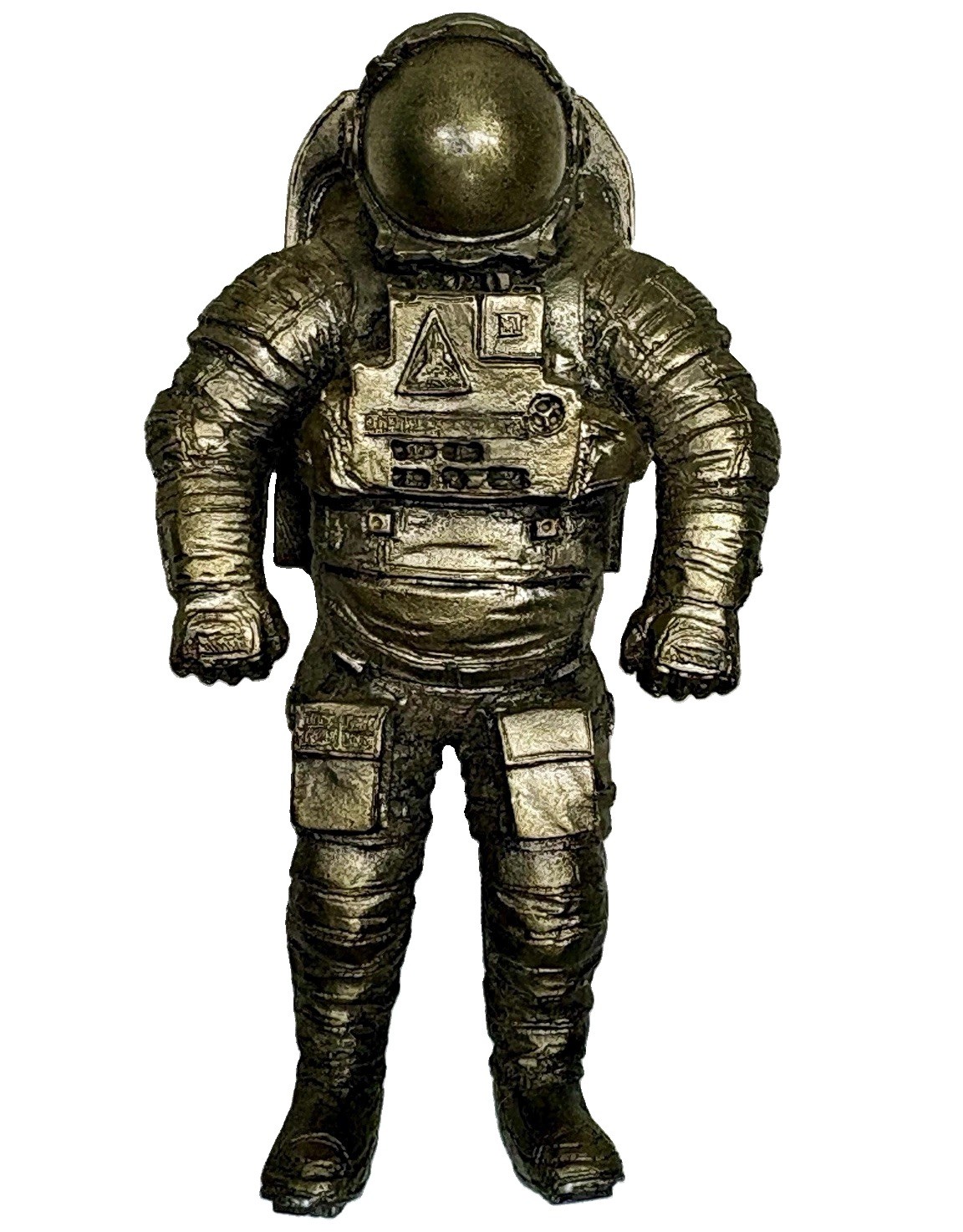 Vintage ILC Dover Hamilton Standard Pewter Astronaut EMU Figure 4