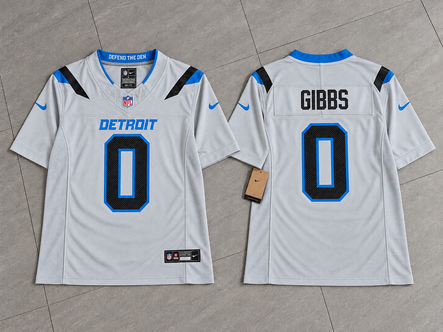 2026 Detroit Lions Rivalry Jersey Jahmyr Gibbs #0 Vapor F.U.S.E. Size XL 2026 Detroit Lions Rivalry Jersey Jahmyr Gibbs #0 Vapor F.U.S.E. Size XL