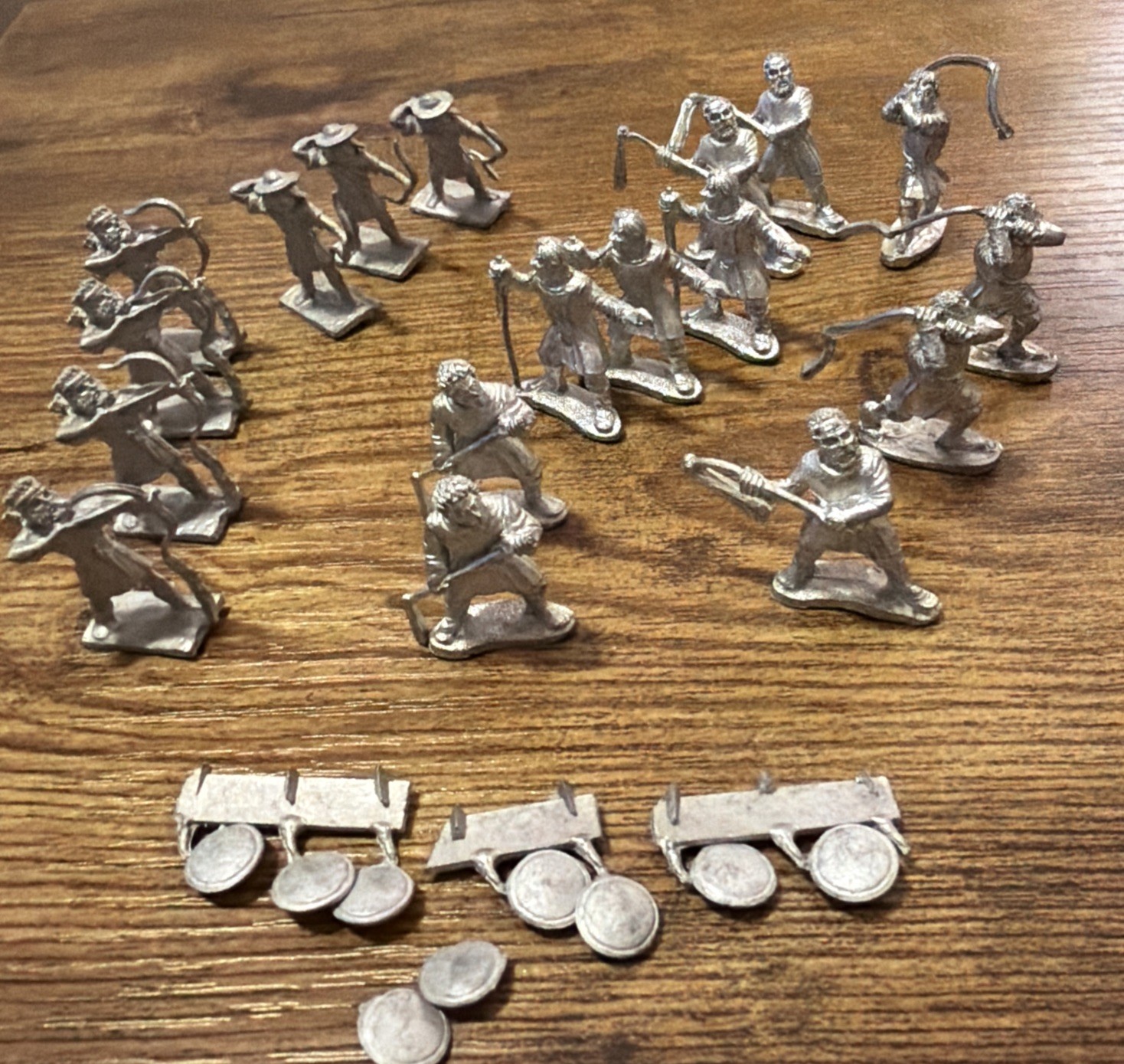 18 Minifigs Ancients Loose Minis 25mm Greek Light Javelinmen & Officers #1 NM 18 Minifigs Ancients Loose Minis 25mm Greek Light Javelinmen & Officers #1 NM