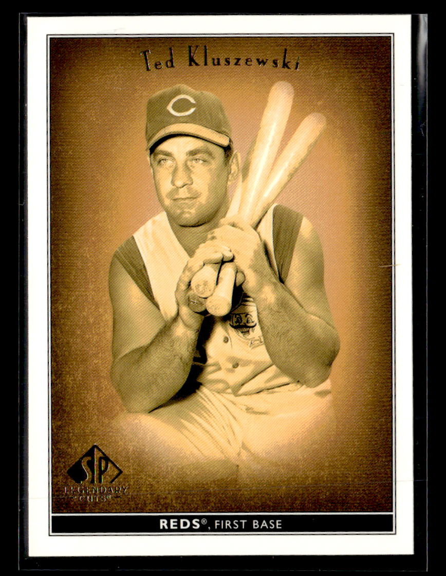 2002 SP Legendary Cuts #75 Ted Kluszewski Card Cincinnati Reds 2002 SP Legendary Cuts #75 Ted Kluszewski Card Cincinnati Reds
