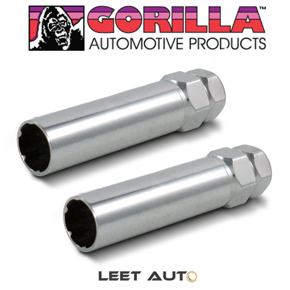 2x Gorilla Automotive 1378SD-Key, 6 Spline Keys for 14mm Small Diameter lugs