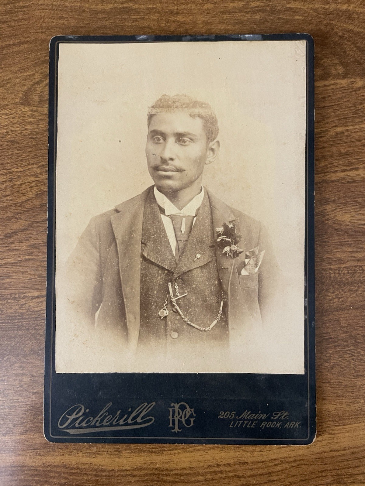 RARE African American Black History Antique Cabinet Card Pickerill LittleRock AR RARE African American Black History Antique Cabinet Card Pickerill LittleRock AR