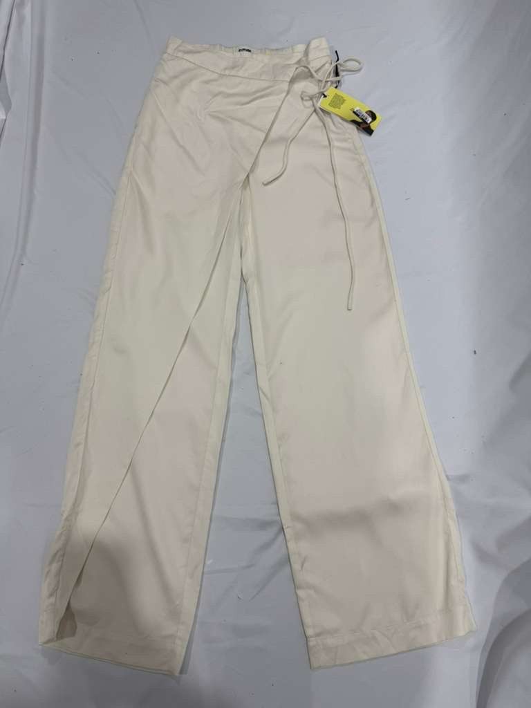 Future Collective Jenee Naylor Cream Wide Leg Pants XXS XS XXL 2X NWT