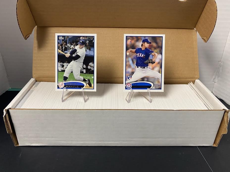 2012 Topps Baseball Series 1 and Series 2 Complete Set 1-660