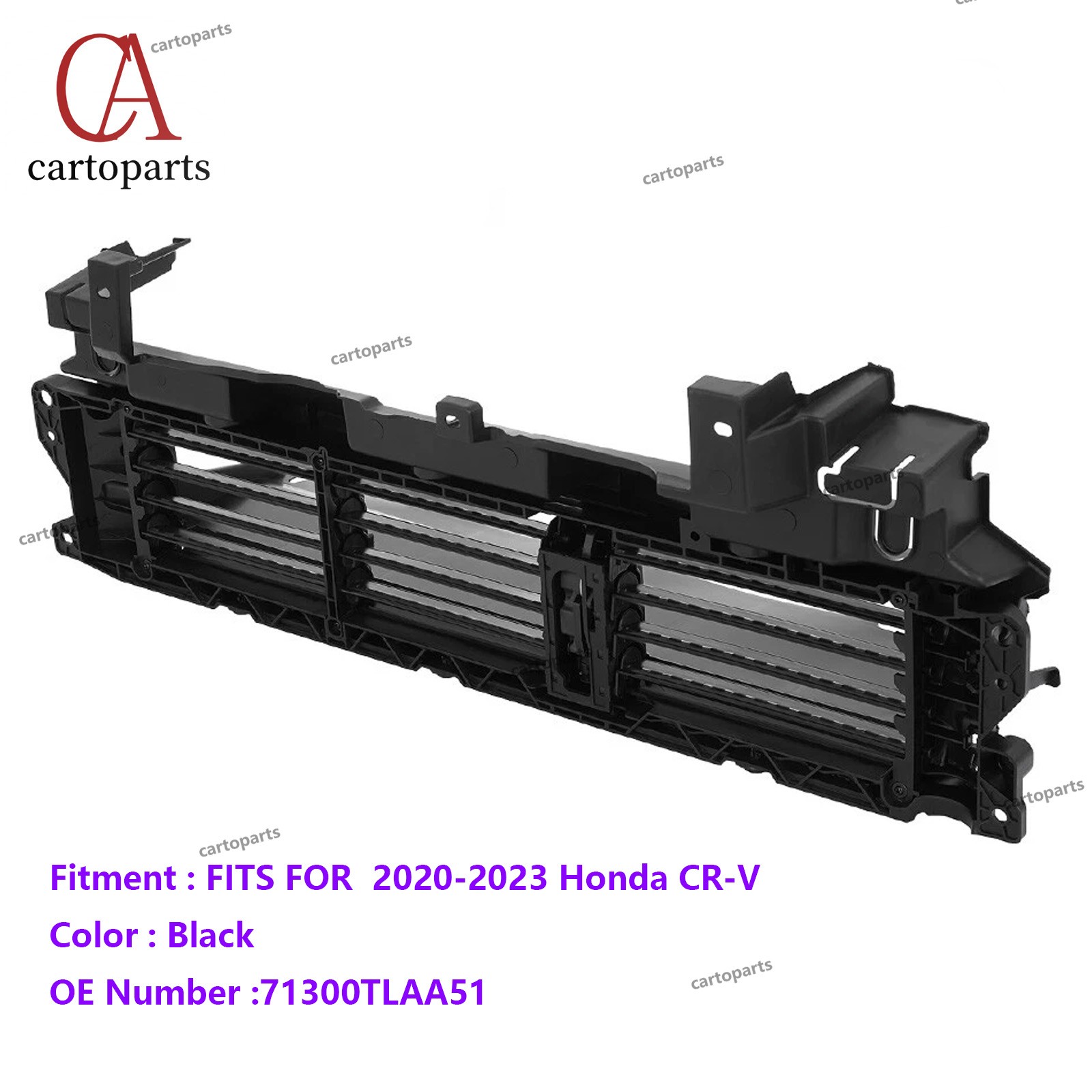 For 2020-2023 Honda CR-V Front Upper Active Grill Shutter W/ Motor 71300TLAA51