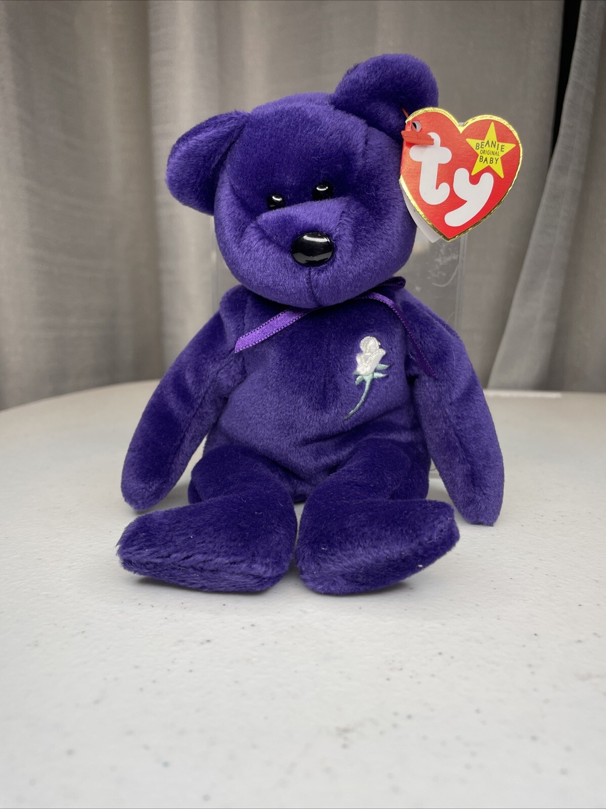 Ty Beanie Babies Princess Bear Toy 1997 Beautiful Diana Bear๐ฅ๐ Ty Beanie Babies Princess Bear Toy 1997 Beautiful Diana Bear๐ฅ๐