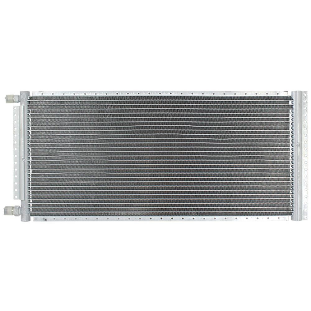 404-1226 Condenser - Parallel Flow 4 Pass w/ Brackets - 12 x 28
