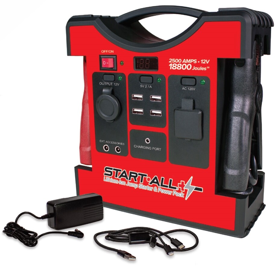 Goodall JP-12-2500T Goodall 12 Volt lithium Cobalt 2,500 Amp Start All Jump Pack Goodall JP-12-2500T Goodall 12 Volt lithium Cobalt 2,500 Amp Start All Jump Pack