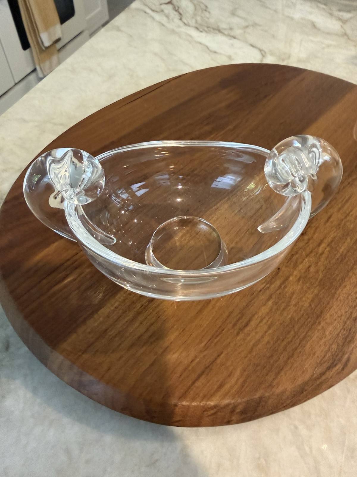 Vintage Signed Steuben Crystal Snail Scroll Open Sugar Bowl 5 1/4” gorgeous Vintage Signed Steuben Crystal Snail Scroll Open Sugar Bowl 5 1/4” gorgeous