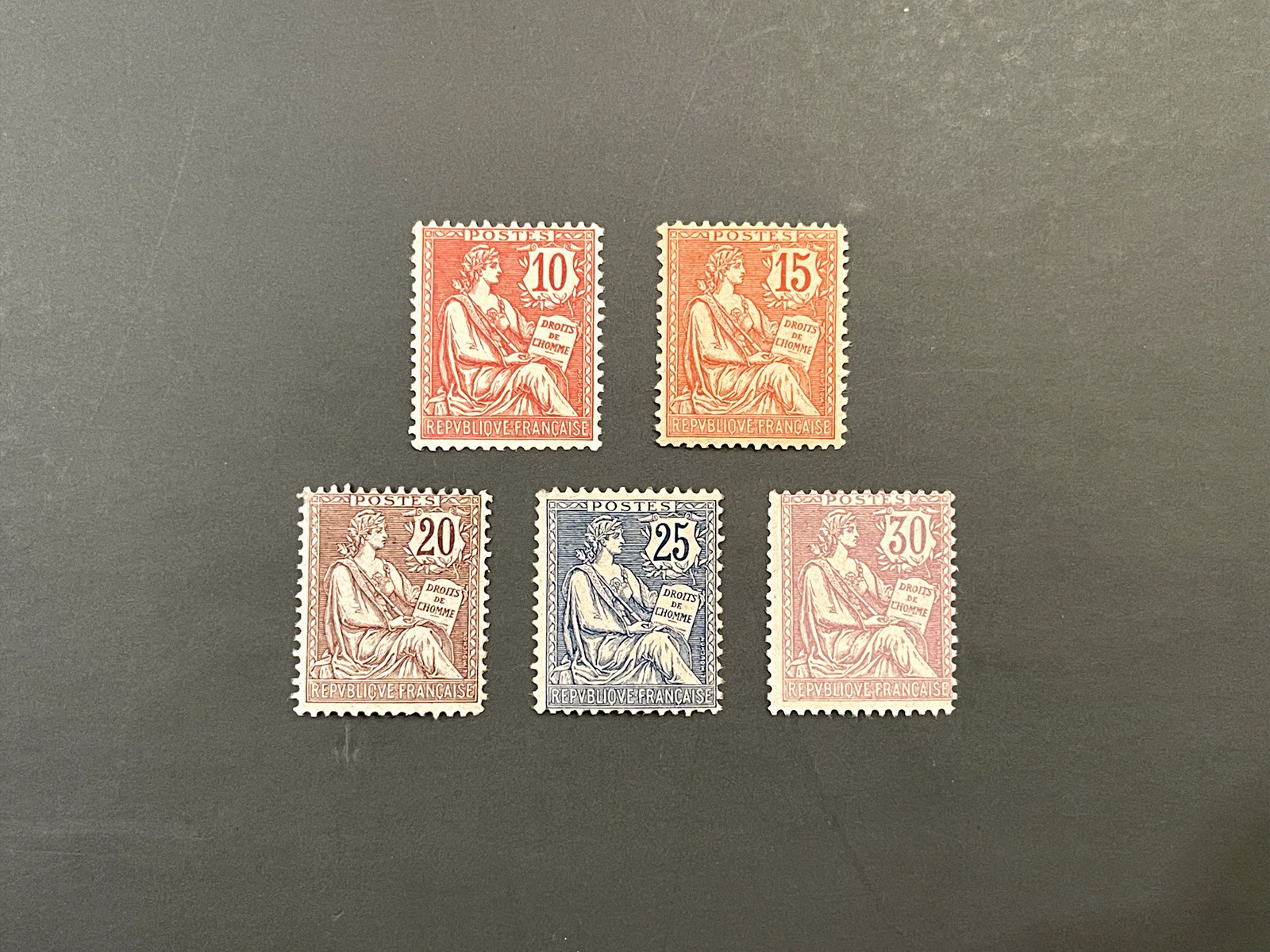 France 1902 Complete Year Set MNH** – Stamp Collection – Mint Never Hinged