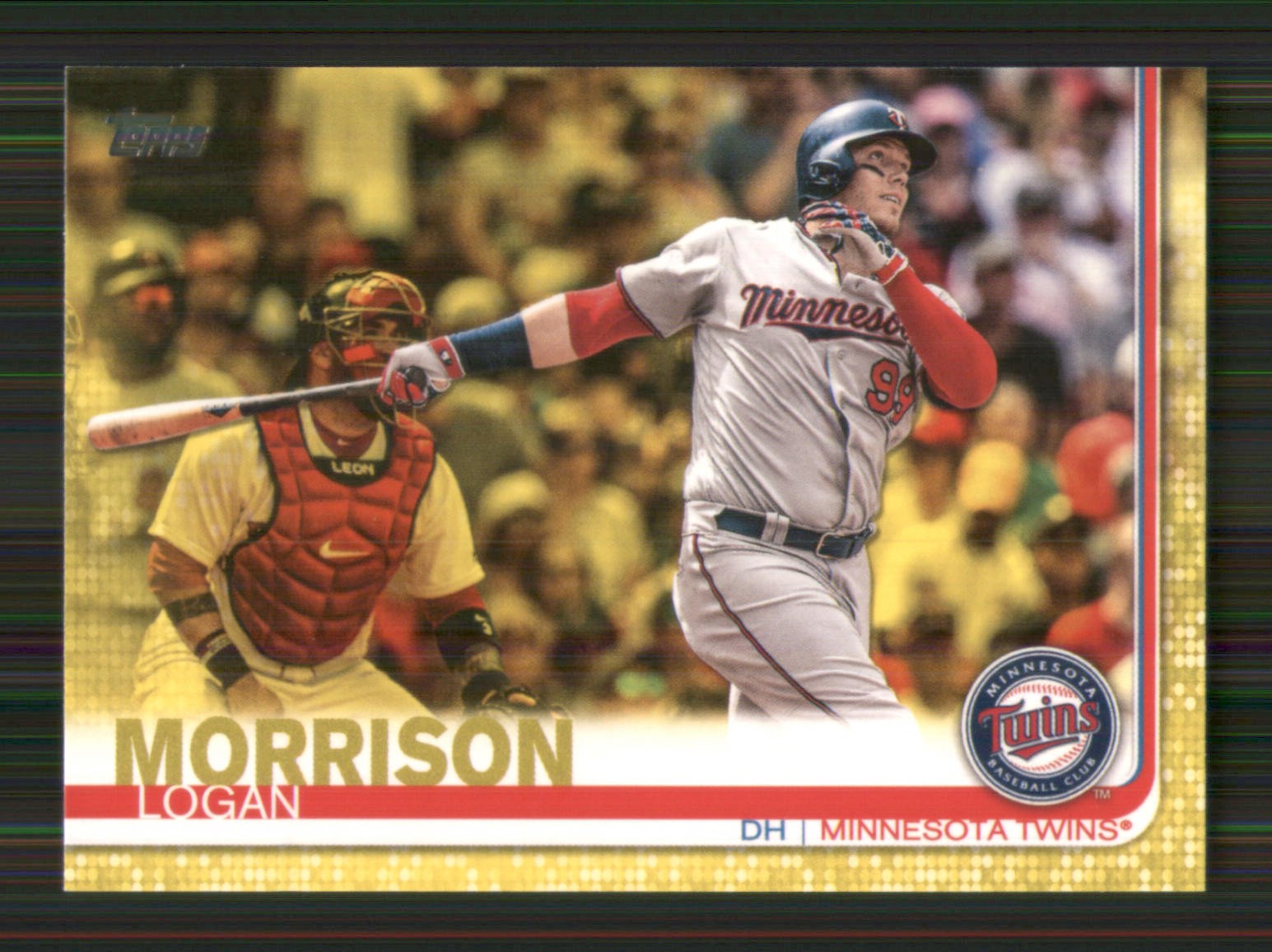 2019 Topps Walgreens Yellow #324 Logan Morrison Minnesota Twins 3840