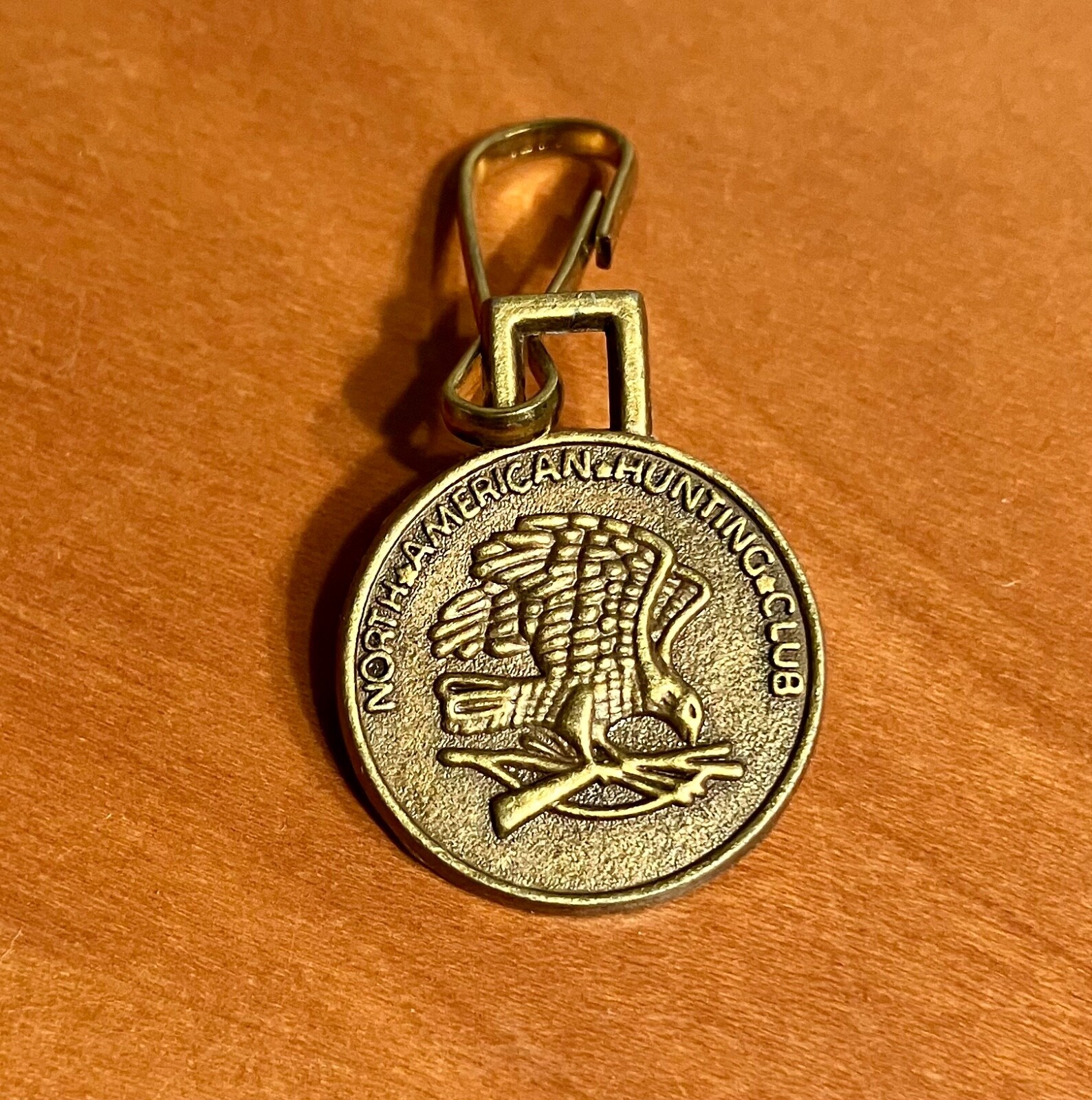 Vintage North American Hunting Club (NAHC) Medallion Token Coin Keychain Pendant Vintage North American Hunting Club (NAHC) Medallion Token Coin Keychain Pendant