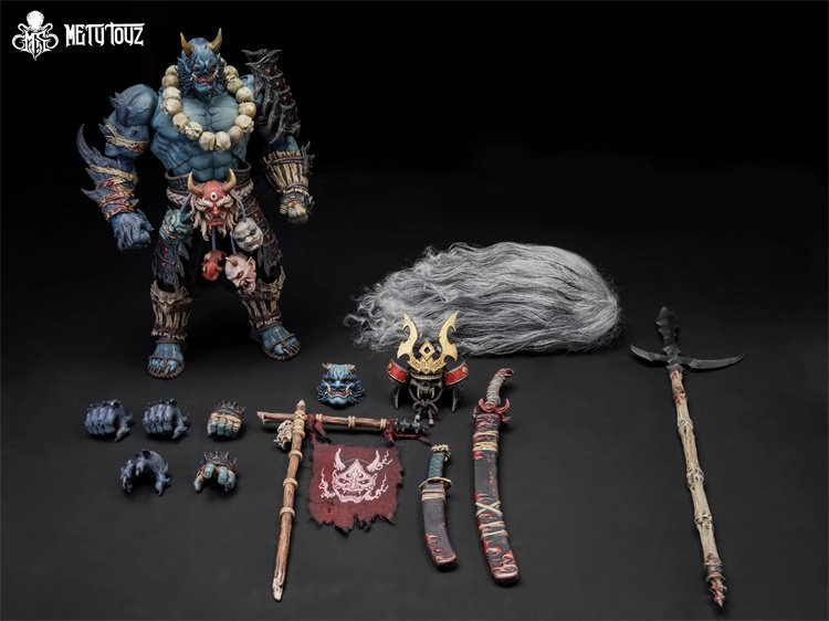 NEW Metytoyz Demon Slayer Asura Takigawa Oni Warrior 1/10 Figure Christmas Gifts