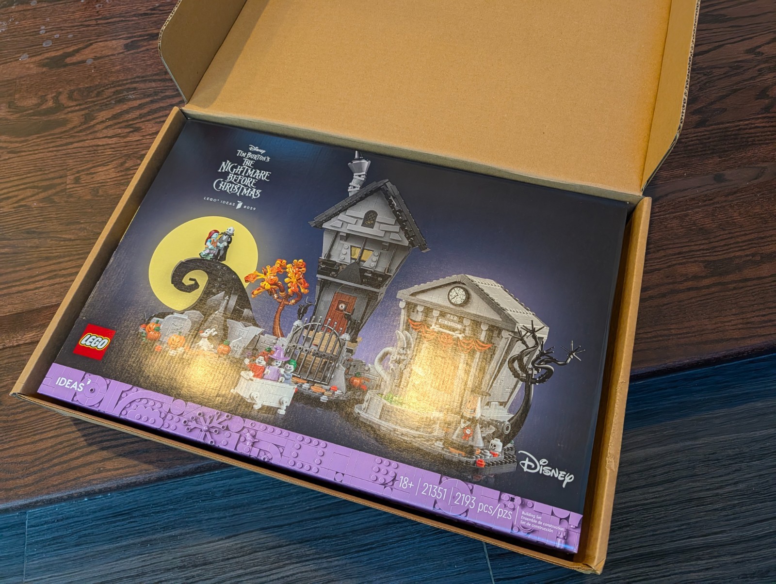 New Lego Ideas Tim Burton's The Nightmare Before Christmas Disney 21351 New Lego Ideas Tim Burton's The Nightmare Before Christmas Disney 21351