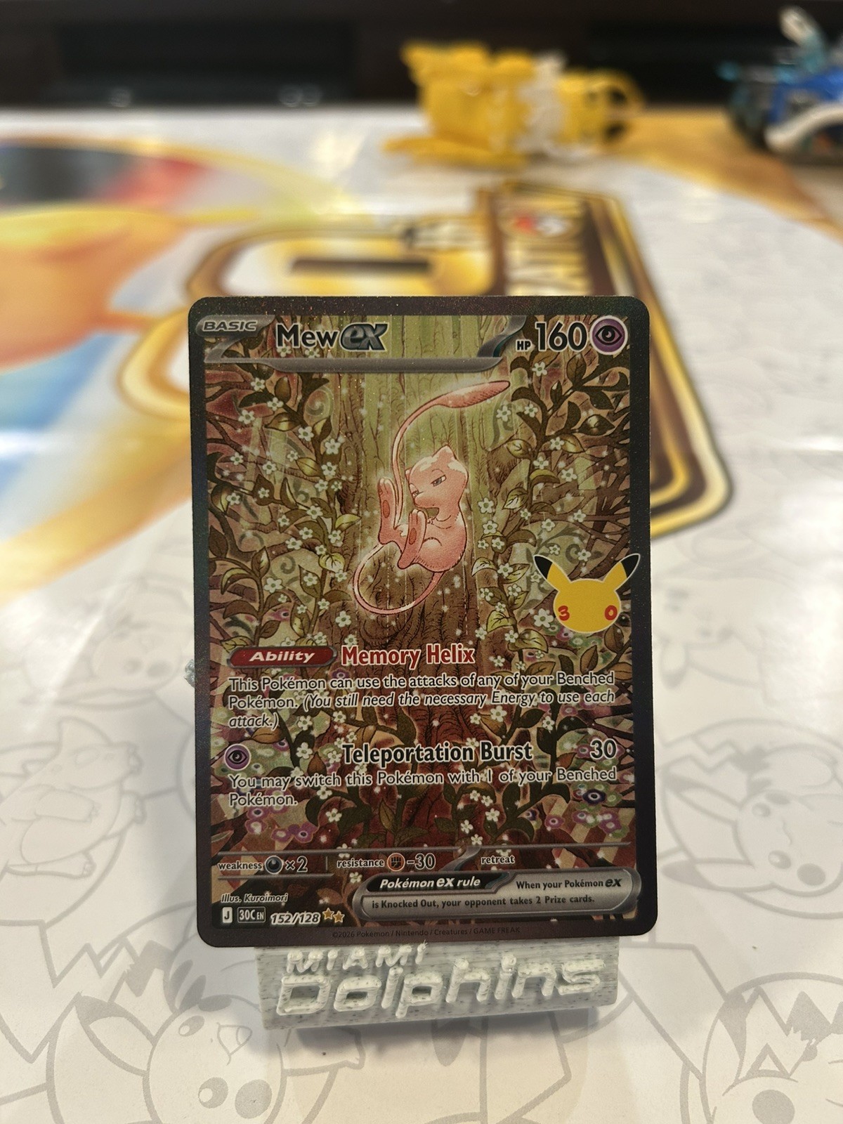 Mew ex 152/128 Me: 30th Celebration Holo Mew ex 152/128 Me: 30th Celebration Holo