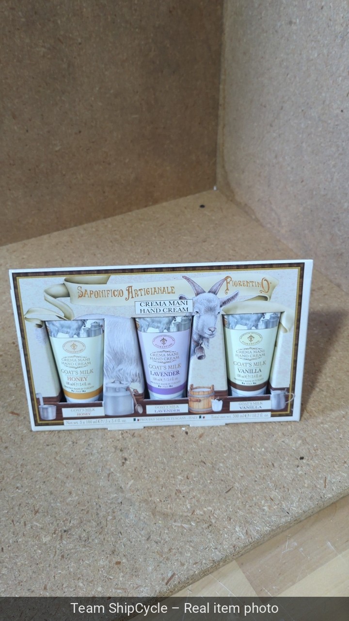 Florence Tuscany Italian Goat Milk Hand Cream Gift Set Honey Lavender Va G1N Florence Tuscany Italian Goat Milk Hand Cream Gift Set Honey Lavender Va G1N