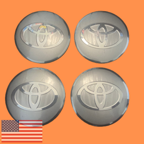 4pcs 65mm Toyota Car Wheel Center Hub Cap Badge Emblem Sticker Silver 4pcs 65mm Toyota Car Wheel Center Hub Cap Badge Emblem Sticker Silver