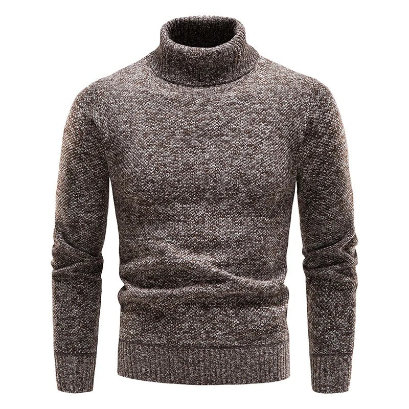 New Men’s Winter Slim Fit Turtleneck Knitted Sweater Thick Warm Casual Pullover New Men’s Winter Slim Fit Turtleneck Knitted Sweater Thick Warm Casual Pullover