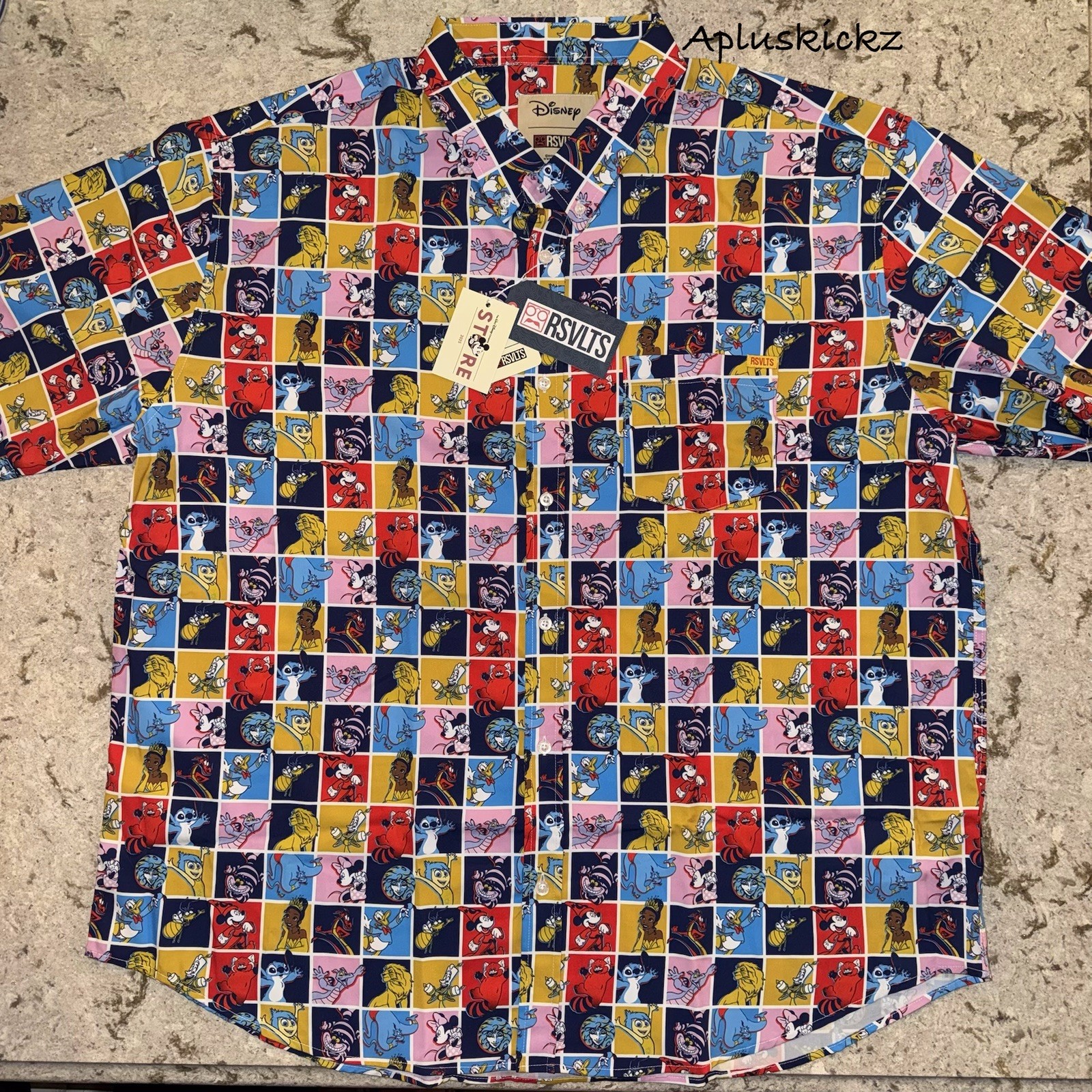 2025 Destination D23 Walt Disney Company Store RSVLTS Shirt Sz Medium NWT 2025 Destination D23 Walt Disney Company Store RSVLTS Shirt Sz Medium NWT