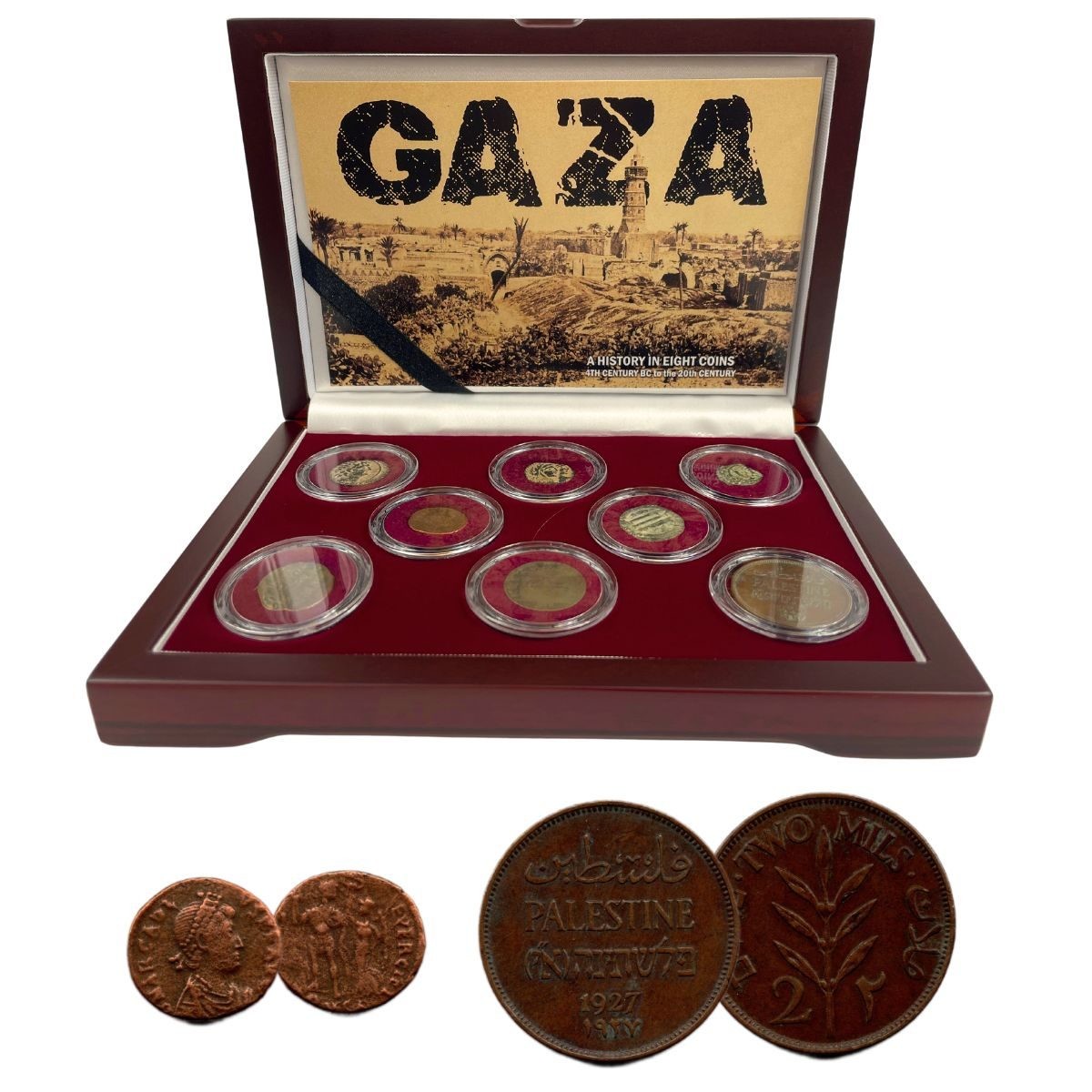 Gaza Set of 8 Coins: A Historical Journey 🇵🇸 