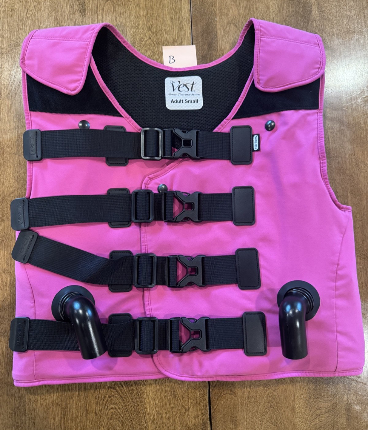 Hill-Rom The Vest Airway Clearance System Adult -Small - pink (Vest Only) Hill-Rom The Vest Airway Clearance System Adult -Small - pink (Vest Only)
