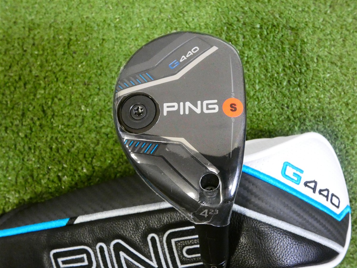 PING G440 23* 4 Hybrid Rescue Alta CB 70 Stiff Graphite with Headcover New PING G440 23* 4 Hybrid Rescue Alta CB 70 Stiff Graphite with Headcover New