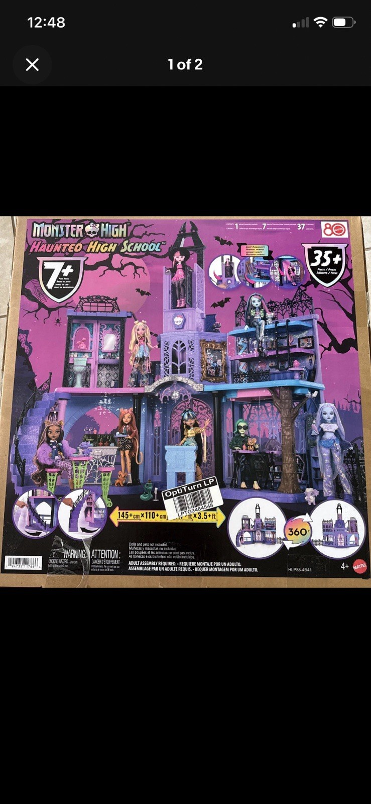 Monster High Haunted High School /Open Box. Unused Monster High Haunted High School /Open Box. Unused