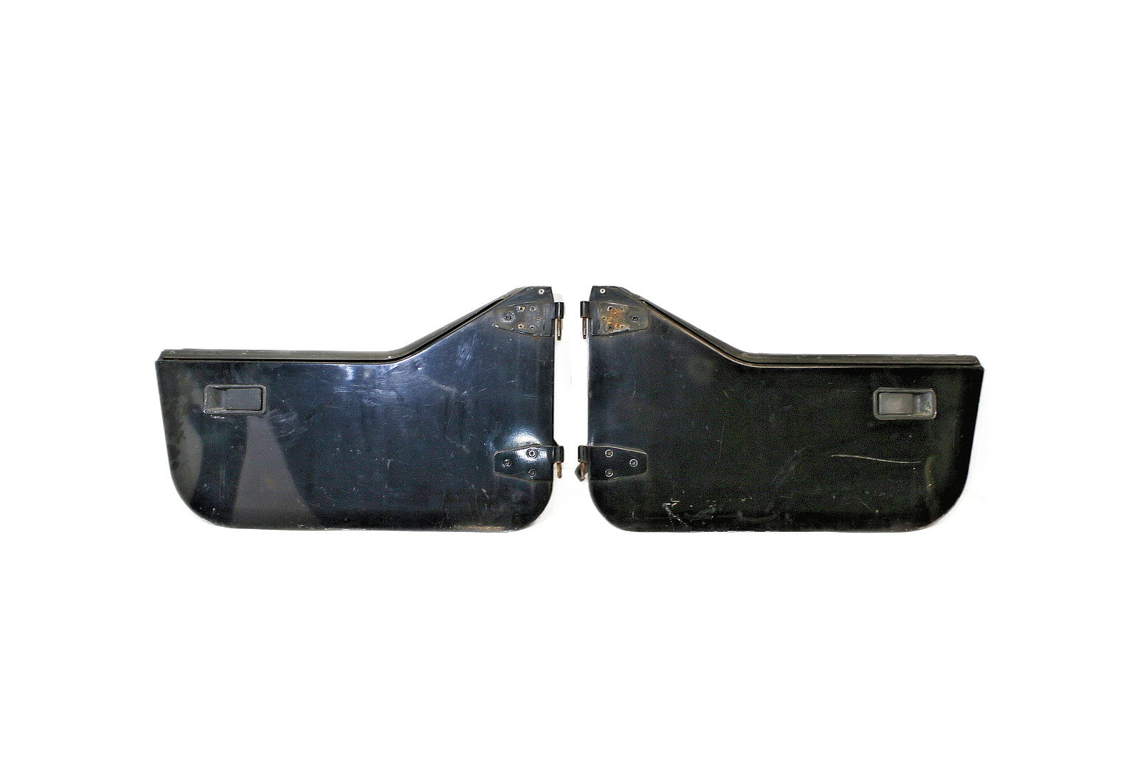 Jeep Wrangler TJ 97-06 OEM Black Hard Half Doors Pair W/ Panels Jeep Wrangler TJ 97-06 OEM Black Hard Half Doors Pair W/ Panels