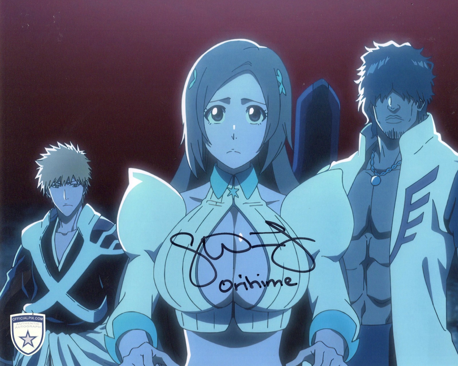 Signed Stephanie Sheh Bleach Orihime Inoue 8x10 w/ Official Pix COA